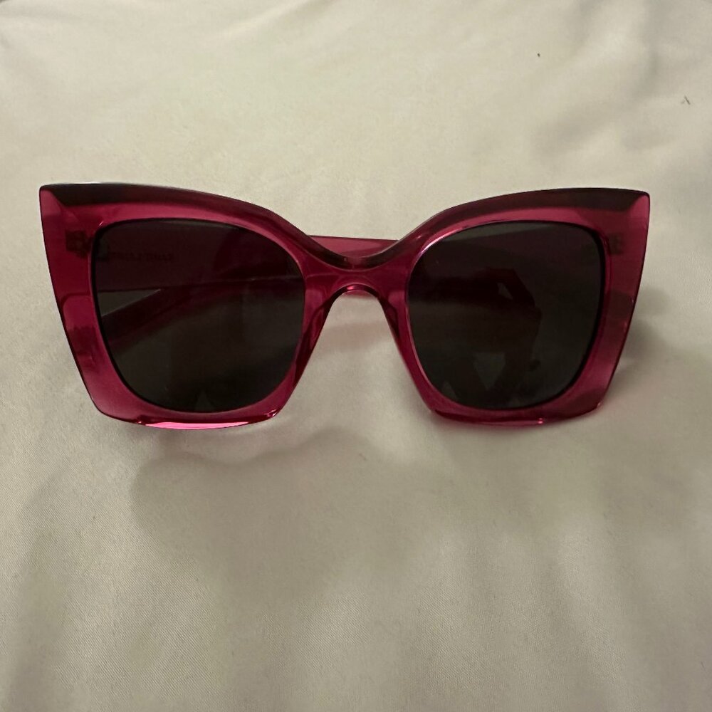 Brand New Pink SAINT LAURENT Cat Eye Sunglasses SL 552 004